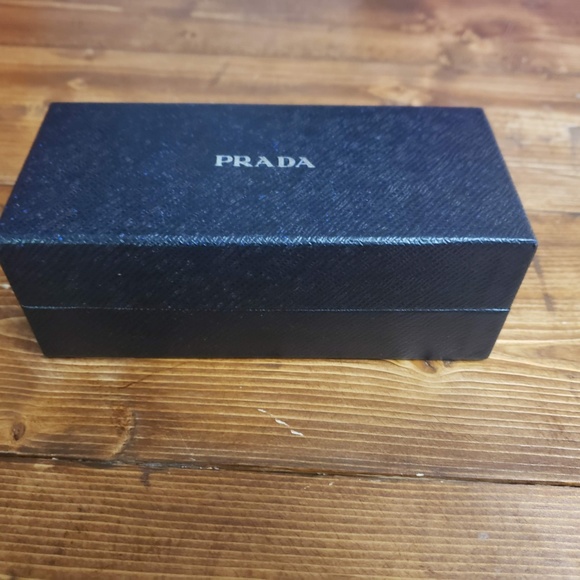 Prada Sunglasses Case w/ Care Book Brochure & Cert - Picture 6 of 8